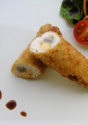 ごぼうとチーズのささみフライ-レシピのメイン写真