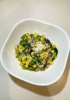 ホウレンソウのツナ和え-レシピのメイン写真