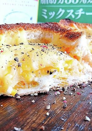 チーたまマヨトースト-レシピのメイン写真