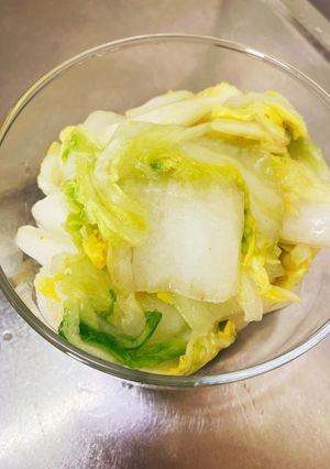 白菜 梅昆布茶和え柚子胡椒風味-レシピのメイン写真
