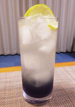 モクテル バイオレットフィズ-レシピのメイン写真