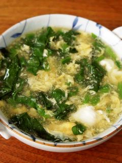 ほうれん草と卵のとろとろスープ-レシピのメイン写真
