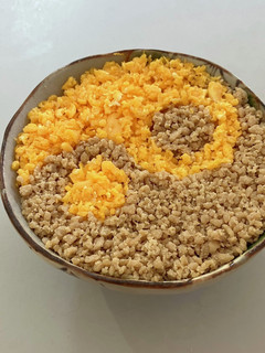 インヤン鶏そぼろ丼-レシピのメイン写真