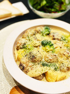 肉団子のとろ〜りクリーム煮-レシピのメイン写真