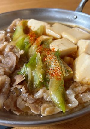 肉豆腐-レシピのメイン写真