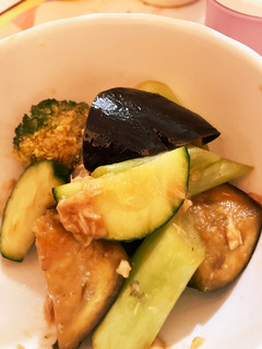 夏野菜とブロッコリーのトマトソース炒め-レシピのメイン写真