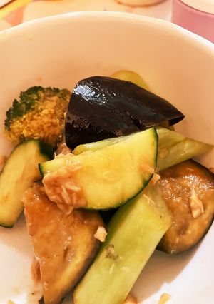 夏野菜とブロッコリーのトマトソース炒め-レシピのメイン写真