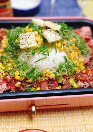 ホットプレートでペッパーランチ風♡-レシピのメイン写真