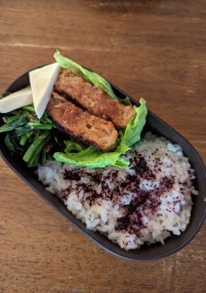 JK☆玉ねぎの和風ソース弁当♪-レシピのメイン写真