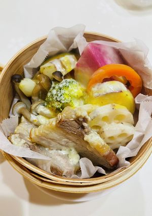 せいろ蒸し★野菜、チャーシュー、チーズ-レシピのメイン写真