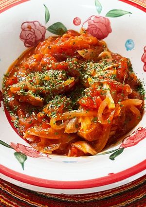 サバ缶のトマト煮込み-レシピのメイン写真