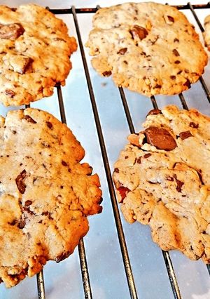 卵無しアメリカンアーモンドチョコクッキー-レシピのメイン写真