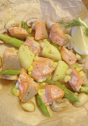 鮭のオーブン焼き-レシピのメイン写真
