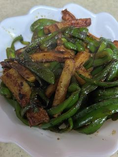 ピーマンとちくわのカレー風味炒め-レシピのメイン写真