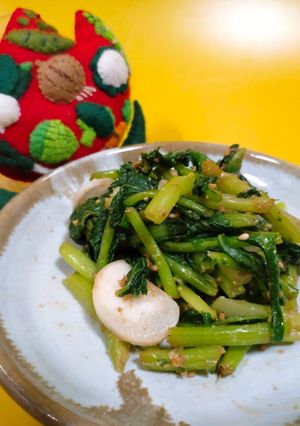 かぶの葉のごま和え-レシピのメイン写真