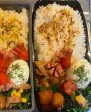 男子満足〜焼肉弁当#高校生　メンズ弁当
