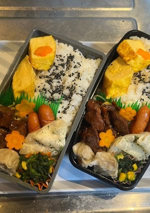 男子満足〜メンズ弁当〜高校生　味付け肉-レシピのメイン写真