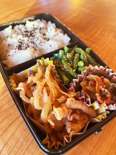 2023.11/21 高校生男子お弁当-レシピのメイン写真