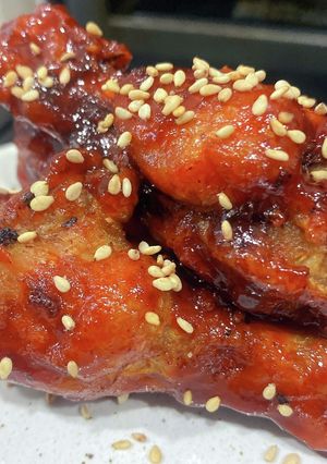 簡単韓国風チキンヤンニョム風-レシピのメイン写真