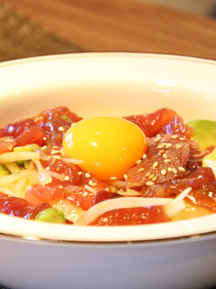 かつおのポキ丼-レシピのメイン写真