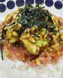 ささっと簡単！アボカド&ネギトロ丼
