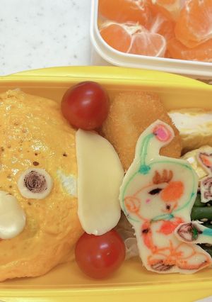 ピクミン キャラ弁-レシピのメイン写真