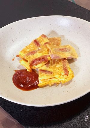 弁当にもヨシ！ポークビッツ＋卵は最強！-レシピのメイン写真