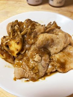玉ねぎたっぷり☆舞茸と豚ロースの生姜焼き-レシピのメイン写真