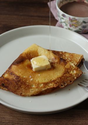 食べるまで10分！米粉のクレープ-レシピのメイン写真