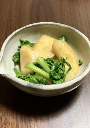 【お酒が進む♪】かぶのバター醤油炒め-レシピのメイン写真