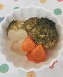 炊飯器でコロコロ野菜★手づかみ食べ