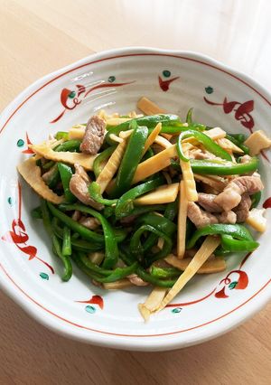 青椒肉絲、薄味-レシピのメイン写真