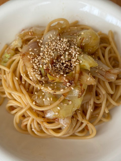 キャベツとかつお節の冷やし和風パスタ!-レシピのメイン写真