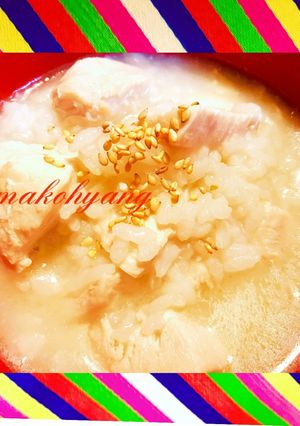 韓国家庭料理　タッチュク닭죽☆鶏のお粥-レシピのメイン写真