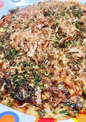 ギャル曽根レシピもやしお好み焼き！-レシピのメイン写真