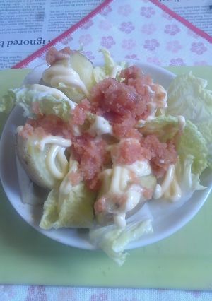 レンチンで北あかりのじゃがバターV32-レシピのメイン写真