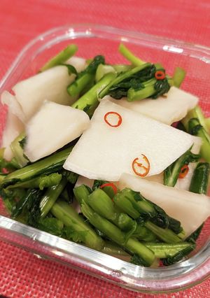 ひと口食べておおお！大好きなかぶのお漬物-レシピのメイン写真