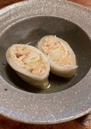鶏肉つみれでロールキャベツ☆トロっと餅!-レシピのメイン写真