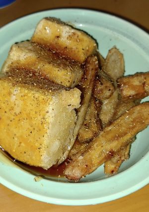 絶品！ごぼうと豆腐-レシピのメイン写真