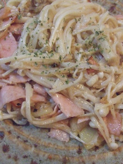 えのきでカルボナーラ風?シャキシャキ炒め-レシピのメイン写真