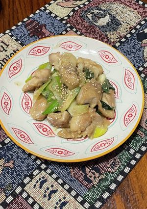 鶏の辛味噌大蒜炒め-レシピのメイン写真