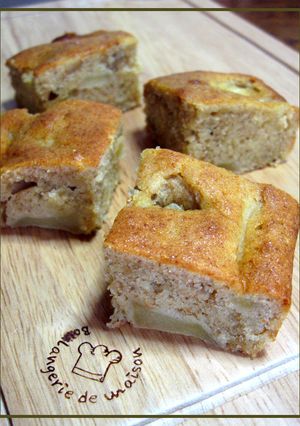 * 林檎と胡桃のカントリーケーキ *-レシピのメイン写真