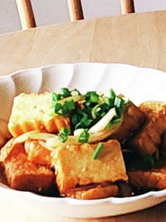 朝ご飯☆厚揚げの南蛮漬け★丼☆昼食☆弁当-レシピのメイン写真