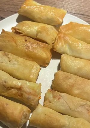 レンジとエアーオーブンで春巻き-レシピのメイン写真