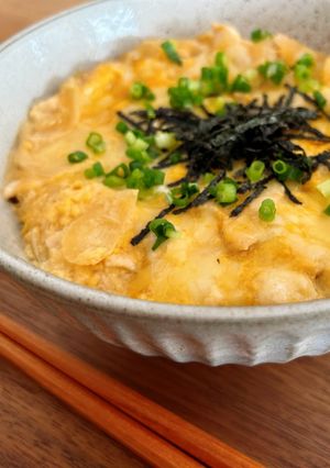 チーズ親子丼-レシピのメイン写真