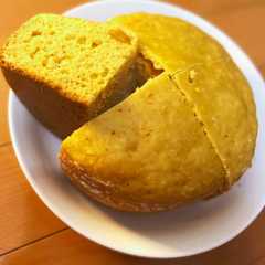 รูปของ プリンは炊飯器のもとでケーキに進路変更