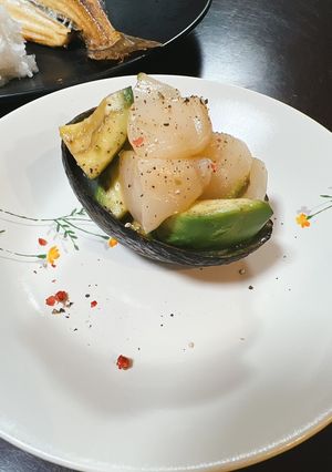 ホタテとアボガドのだし醤油和え-レシピのメイン写真