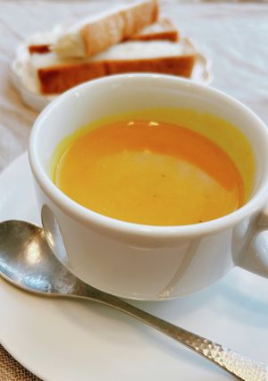 かぼちゃとにんじんのポタージュスープ-レシピのメイン写真