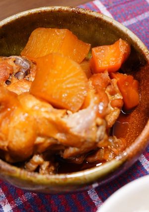 圧力鍋にお任せ！手羽元の煮物-レシピのメイン写真