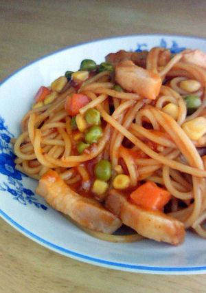 懐かしい給食の味⑤★煮込みミートスパ★-レシピのメイン写真